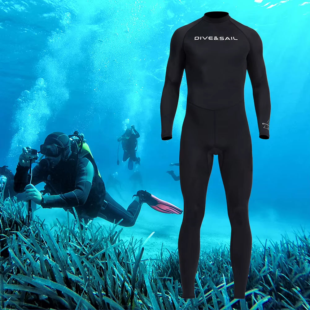 Traje de Buceo para Hombre – Protección Térmica y Solar, Ideal para Snorkel y Surf"